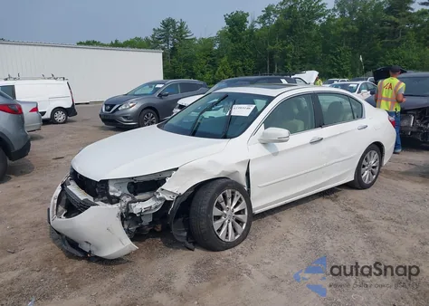 2015 Honda Accord Ex-L V-6 from USA, damaged, VIN 1HGCR3F87FA000549